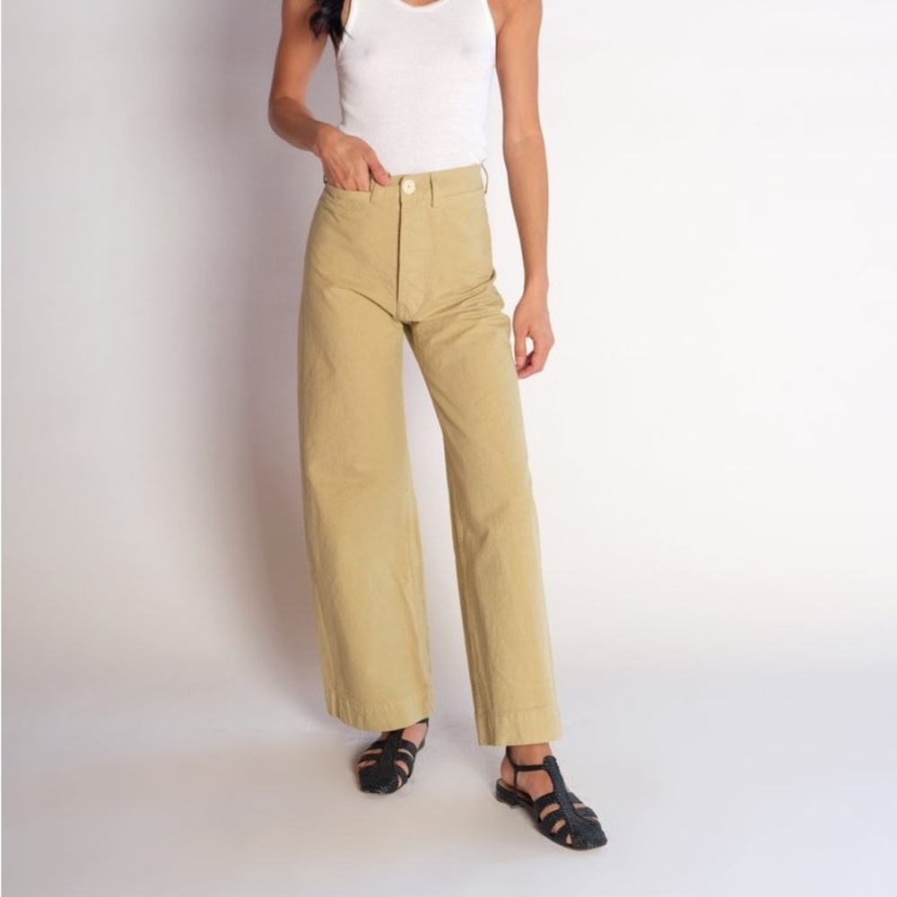 Jesse Kamm Sailor Pants in Khaki